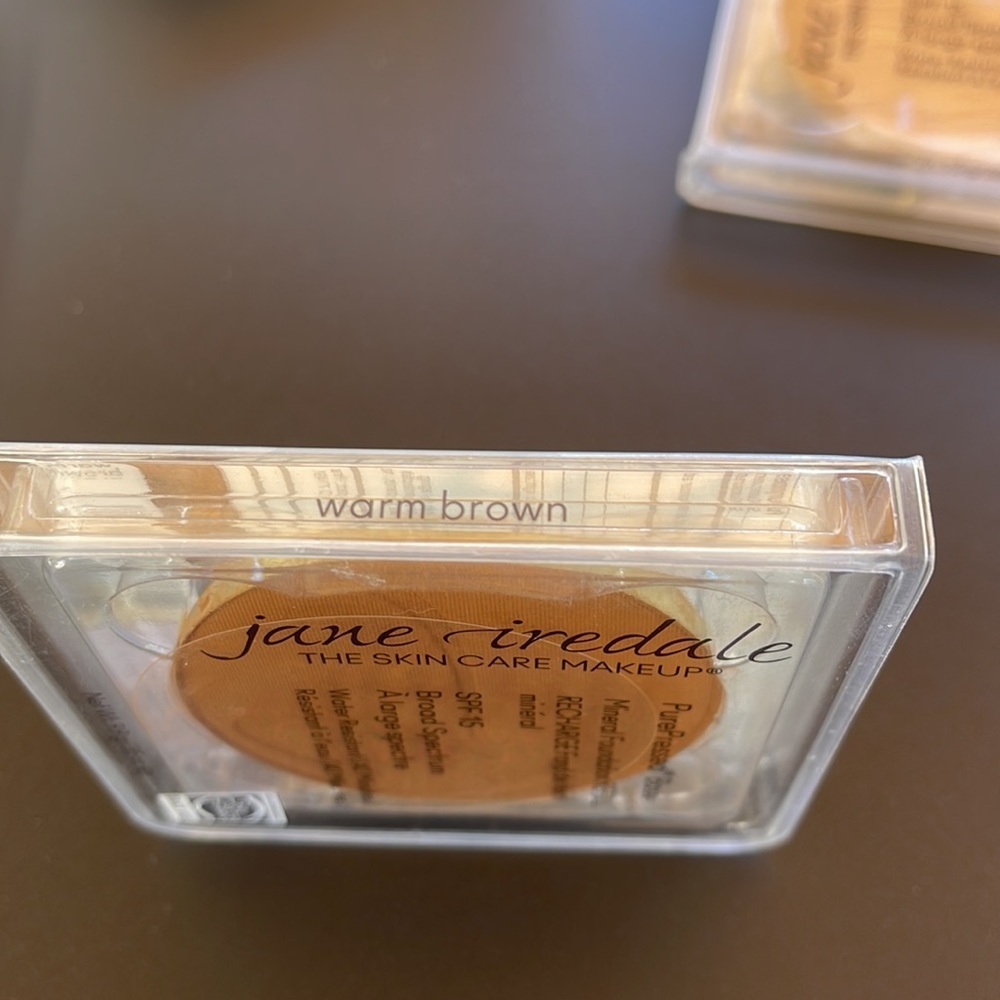 Jane Iredale PurePressed Base REFILL “WARM BROWN ”. SPF15 - Picture 3 of 3